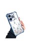 Tecno Spark 20/20C Compatible Transparent Back Four-Corner Reinforced Impact Protection Silicone Case - 2