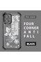 Xiaomi Poco X5 5g Compatible Transparent Back Four-Corner Reinforced Impact Protection Silicone Case