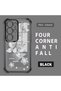 Samsung Galaxy S25 Ultra Compatible Transparent Back Four-Corner Reinforced Impact Protection Silicone Case