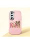 Pink Silicone Case Compatible with Tecno Camon 40 Pro 5g (Cm7) with Shock-Absorbing Camera Protections