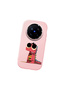 Vivo X200 Pro Compatible Shock-Absorbing Camera Protected Pink Silicone Case - 3