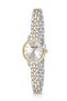 Roman Numeral Heart Charm Women's Wristwatch Gold Silver Color Pl-1601B3X - 3