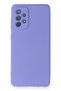 Compatible Case for Samsung Galaxy A72 Yumauask Colorful Flexible Premium Rubber Silicone - Lilac