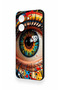 Redmi A5 Compatible Colorful Eye-Pop Pattern Silicone Case - 3