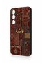 Samsung S24Fe Compatible Vintage Carpet Patterned Silicone Case - 4