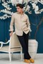 Regular Fit Hidden Button Collar 100% Linen Raw Linen Shirt - 3