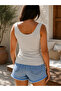 Women's Loose Strap Tank Top (Ovv-23) 95% Cotton 5% Elastane - 2