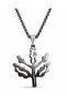 Licensed 1905 Engraved Palamut Steel Necklace Unisex - 3