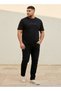 Men Regular Fit Crew Neck Short Sleeves Slogan Print T-shirt - 3