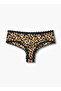 Boyshorts Briefs Mid Rise Animal Print