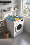 Clothes Dryer Top Organizer Mat Liquid-Proof Cover Sunny Vase - 2