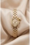 3-Piece Women's Watch Set Gold Steel Vintage Old Money Elegant Stylish Luxury Women's Wristwatch |   Premium Special Collection Limited Edition 2026 - 2