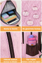 Licensed Primary School Bag Set 3-Piece School Bag Lunch Bag Pen Holder Pink - 2