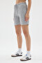 Women's High Waist Combed Cotton Bermuda Shorts - 6