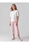 Lcw Kids Pink Slim Fit Girls' Capri - 2