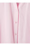Lcw Vision Pink Oversize Dobby Women's Shirt - 6