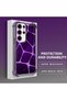 Samsung Galaxy S24 Ultra Compatible Transparent Back Four-Corner Reinforced Impact Protection Silicone Case - 3