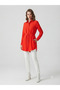 Basic Linen Tunic with Lace Detail