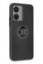 Aconcept Vivo Y16 Case Montreal Silicone Cover with Ring (213625) - Black - 2