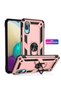 Aconcept Galaxy A02 Case Sofia Ringed Silicone Cover (11514) - Rose - 2
