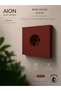 Aion Collection - Vivid Series (Bordeaux) /(Compatible with All Sockets) Minimal Matte Design Socket / Premium Decorative Vibrant Colors Series (Bordo)
