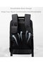 Unisex Slim Laptop Backpack Water Resistant Anti-Theft Daypack with USB/Type-C Port for Business Casual Travel College for Men Women, B00915, Black - 8