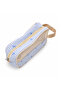 Bow-Tie Hand-Held Makeup Bag Blue - 2