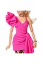 Deluxe Style Baby Pink Shiny Dress Jjn73 - 3