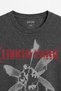Anthracite Melange Regular Fit Unisex Linkin Park Hybrid Theory Chester Bennington Nu Metal T-Shirt - 2