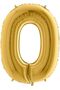 Albemo Foil 0 Number Balloon 888483
