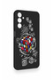Samsung A24 Compatible Rubik's Cube Patterned Silicone Case - 3