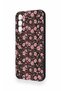 Samsung A14 Compatible Mini Pink Flower Pattern Silicone Case - 4