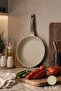 Granite Cast Pan 32 cm Cream - 5