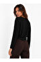 Women's Oversize Basic Long Sleeve Crew Neck Blouse - 4
