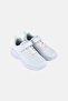 Kids Girl Velcro Closure School Shoes, White - 3