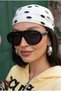 Pyrona Vintage Black Unisex Ultra Light Uv400 Filtered Sunglasses