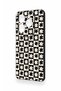 Infinix Hot 40 Pro Compatible Flower Motif Checkered Pattern Silicone Case - 4
