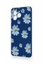Omix X7 Compatible Blue Daisy Patterned Silicone Case - 4