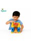 Kids Castle Building Blocks Set with Backpack Storage Bag, Educational Construction Toy, Large Colorful Building Bricks, Creative Learning & Pretend Play Toy for Toddlers Boys & Girls 3+ Years