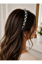 Women's Knitted Patterned Thick Crown – Stylish Hair Crown for Daily Use