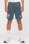 Kids Boy Sportswear Fit Embroidered Logo Outdoor Shorts, Sage Blue