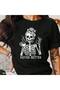 تي شيرت Coffee Shirt، Better Funny Skeleton، تي شيرت بتصميم هيكل عظمي قوطي، تي شيرتات قطنية مريحة بتصميم جرافيك - 7
