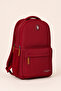 Claret Red Unisex School Backpack Daily Travel Waterproof with Laptop Compartment Plcan26045