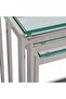 s/3 20/22/24" Maxwell Stainless Steel Nesting Tabl - 7