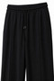 Modal Fabric Ribbed Stretchy Wide Leg Women's Trousers - 2