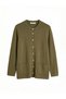 Lcw Grace Green Knitwear Plain Midi Women's Cardigan with Nevavm Difference - 2