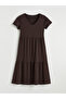 Trendlucky V-Neck Layered Dress with a Difference - 5