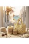 200 Grams of Natural Raffia Knitting Yarn (Favorite Knitting Yarn for Bags & Hats) - 8