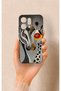 Oppo Reno 14 Compatible Zebra and Giraffe Patterned Silicone Case