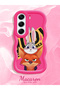 Tecno Camon 40 Compatible Case Camera Protector Red Silicone Couple Phone Case Rabbit Pattern - 2